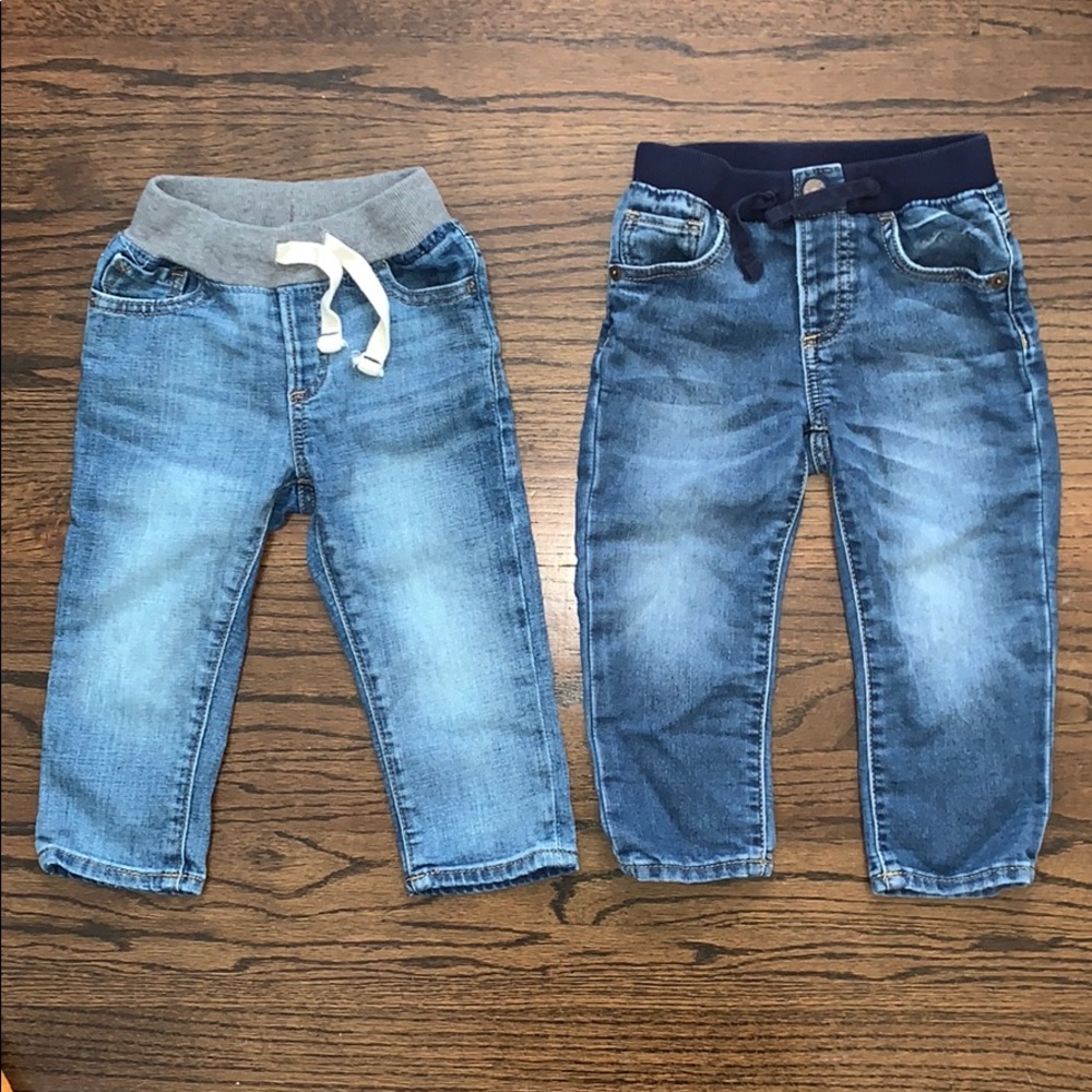 Baby Gap Toddler Boys Jeans -2 pairs